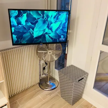 Διαμέρισμα 24h 24h Parking Terrasse Internet